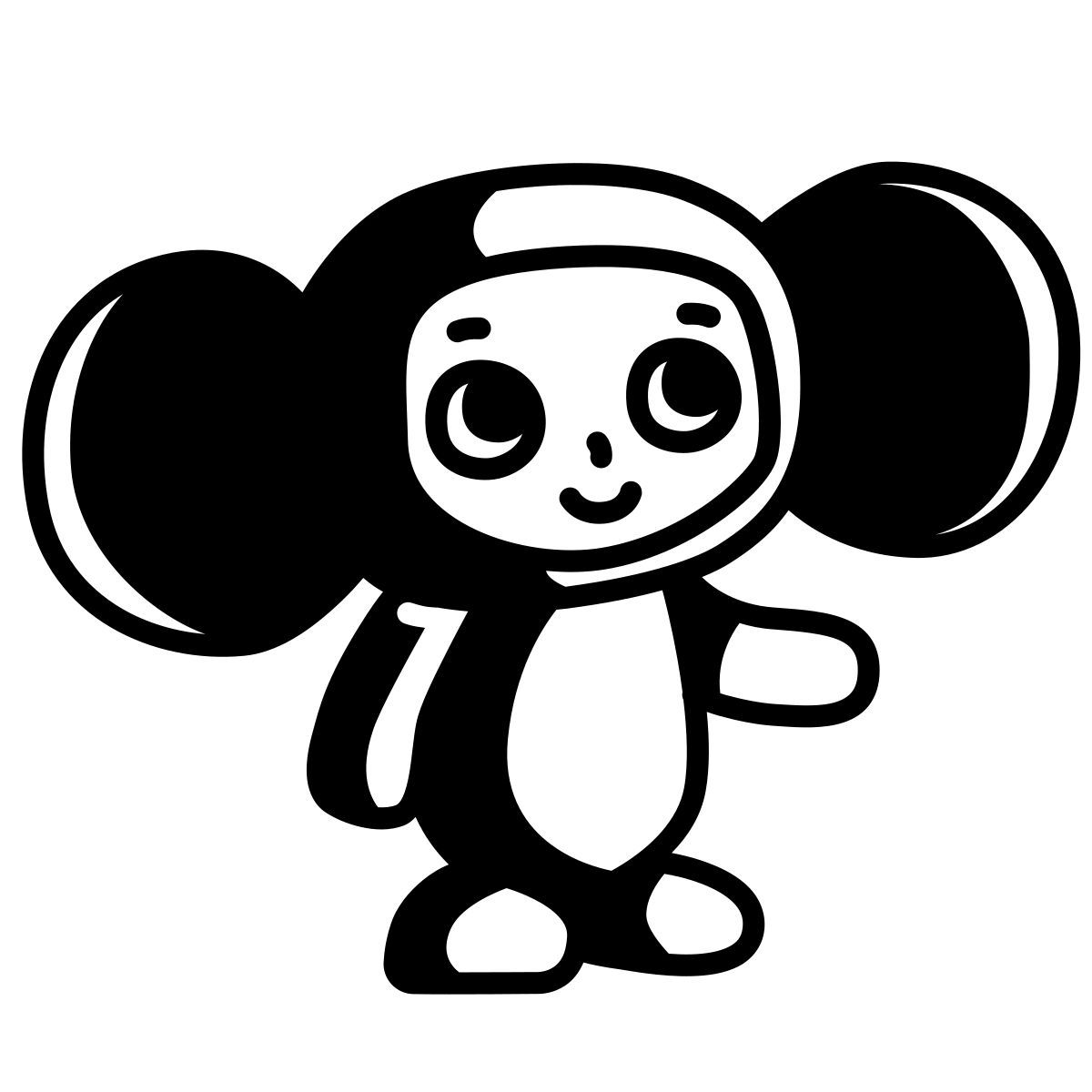 comic style tchebourachka icon