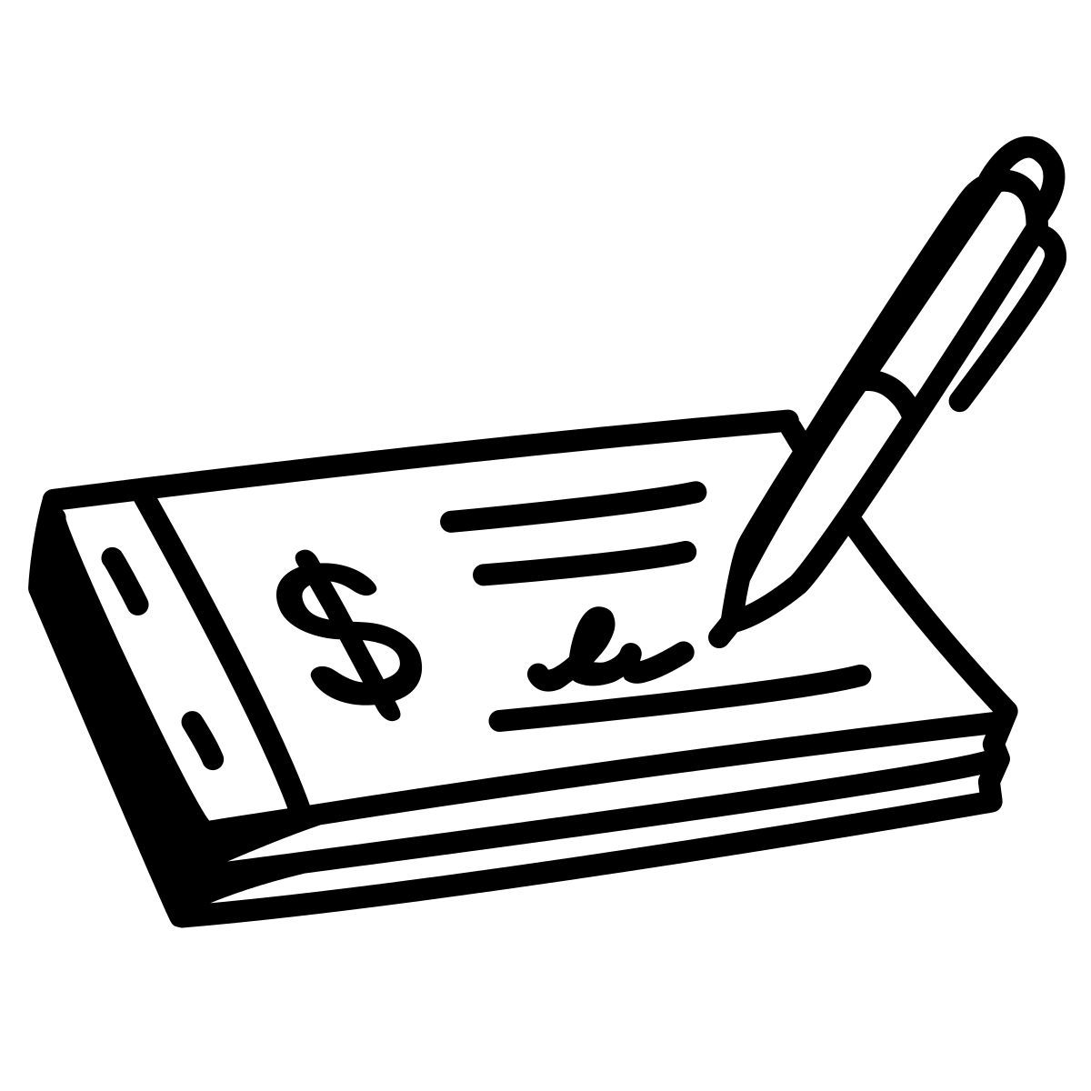 comic style controlla il libro icon