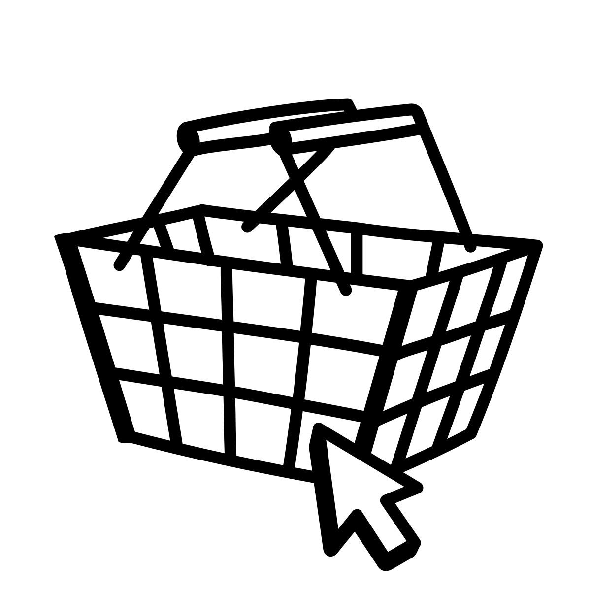 comic style 클릭하고 수집 icon