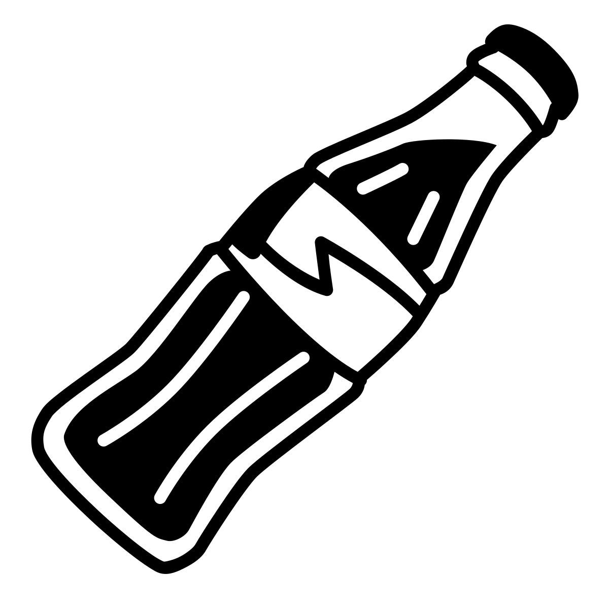 comic style кола icon