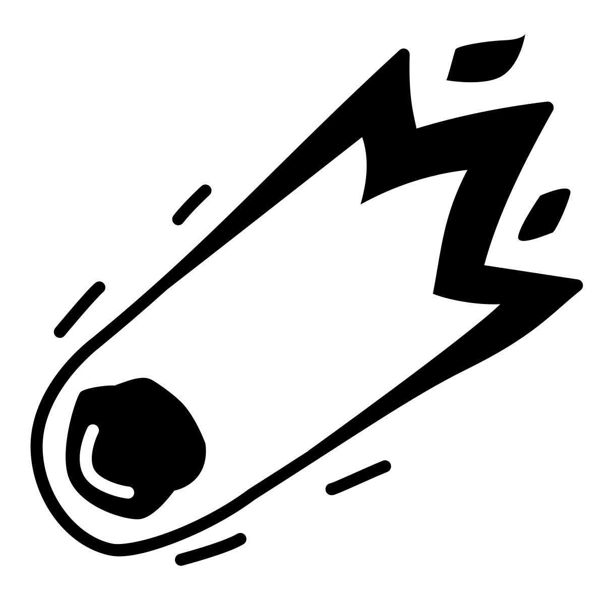 comic style 彗星 icon