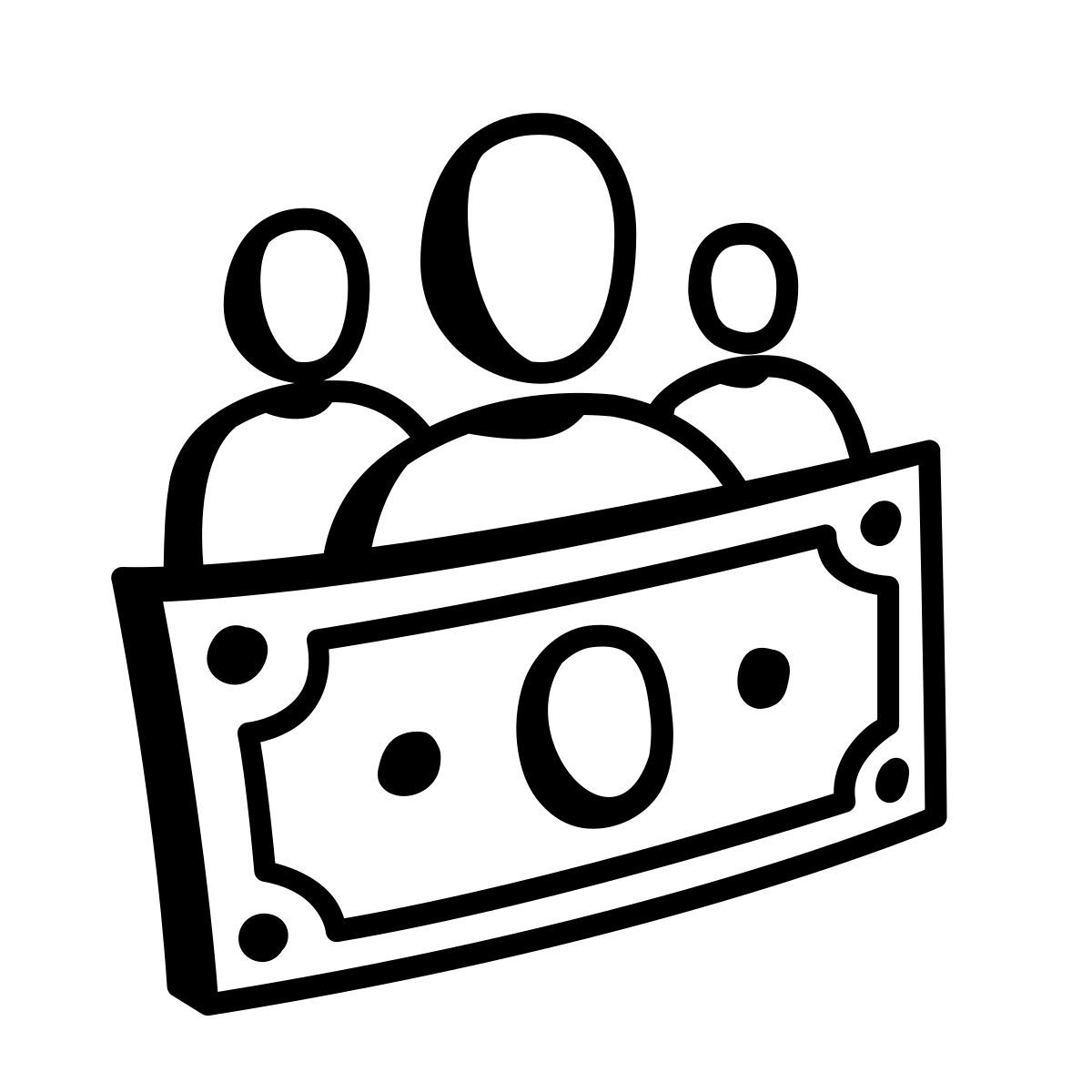 comic style subsídios comunitários icon