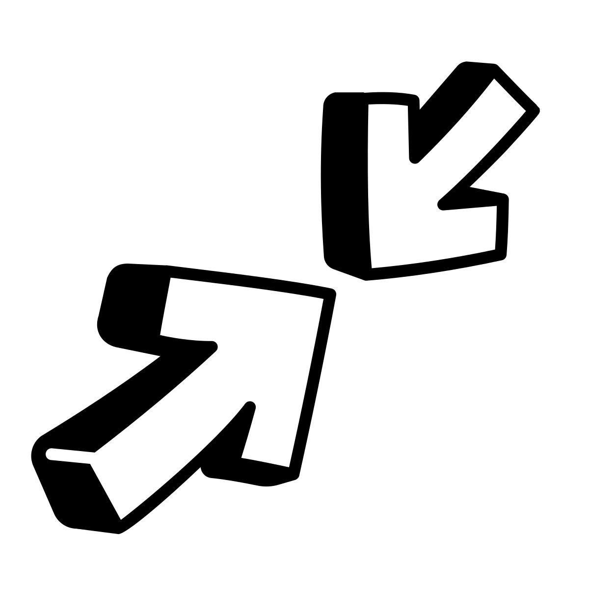 comic style komprimieren icon