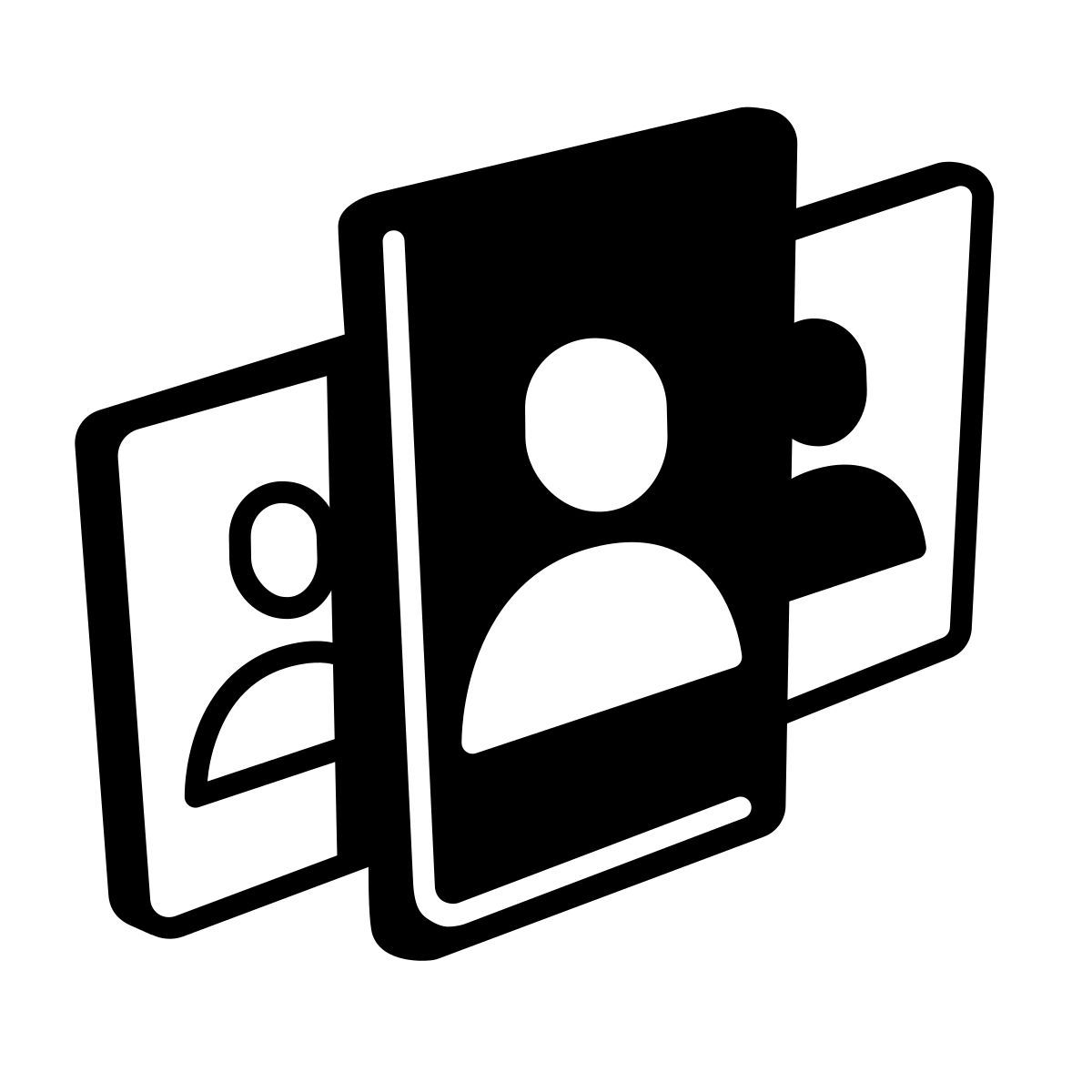 comic style konferenz vordergrund ausgewählte icon