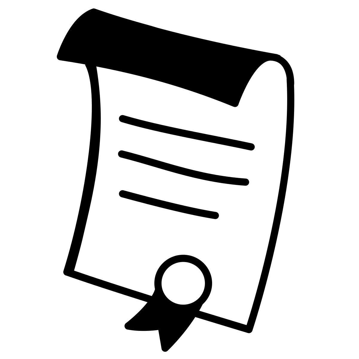 comic style diplom 2 icon