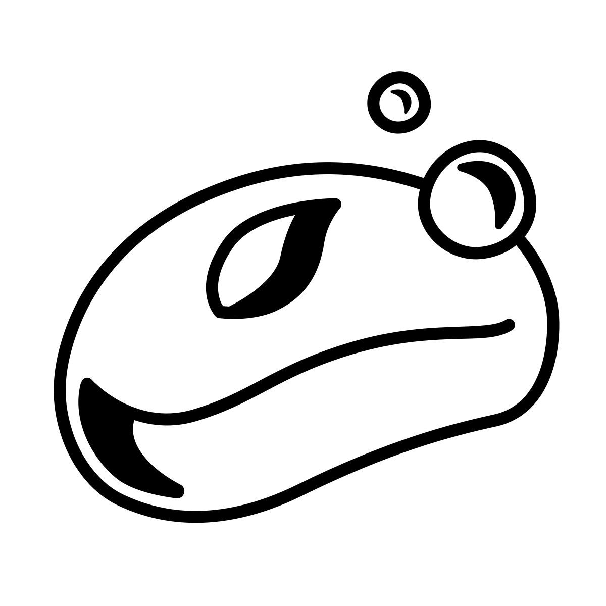 comic style soap bubble icon