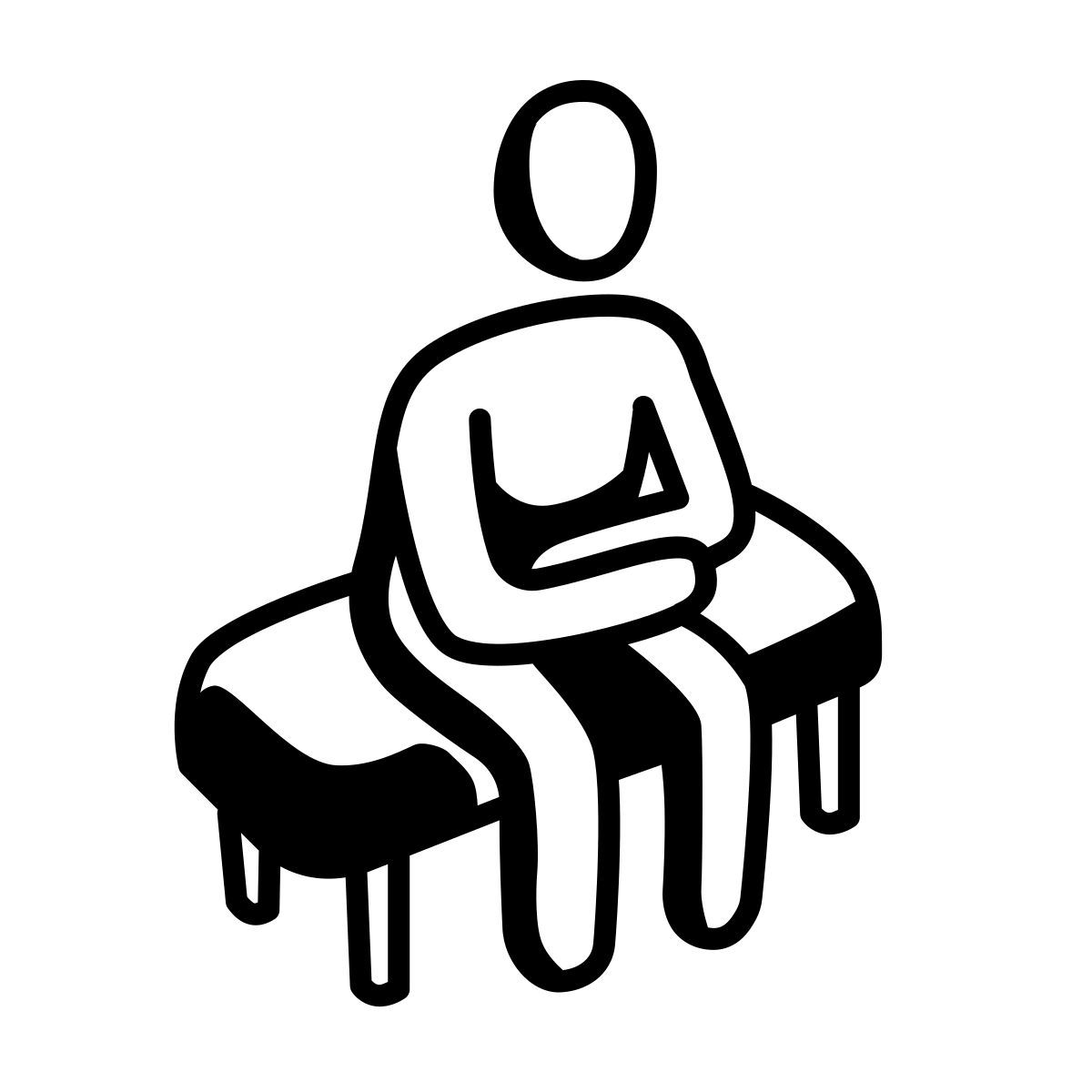 comic style berater icon