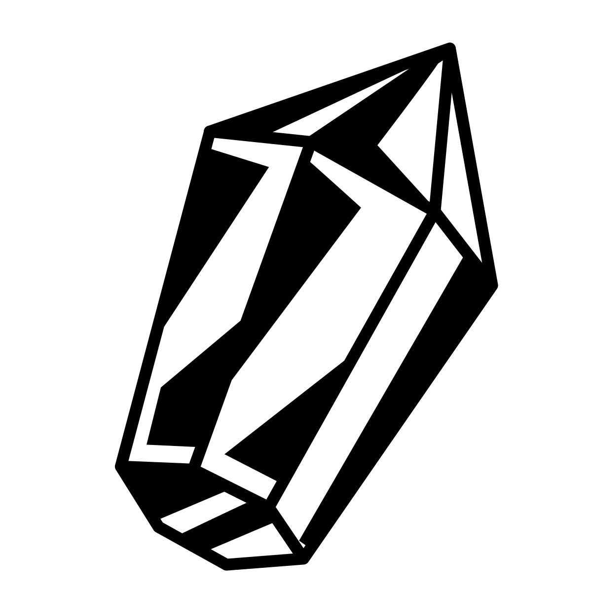 comic style 결정 icon
