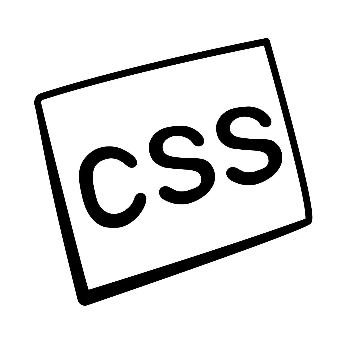 comic style css icon