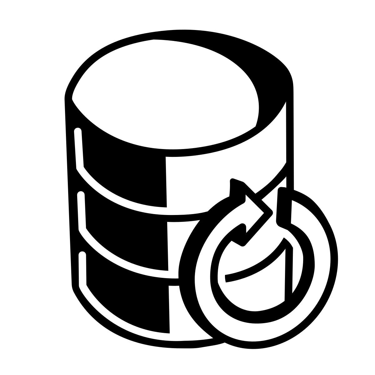 comic style резервное копирование данных icon