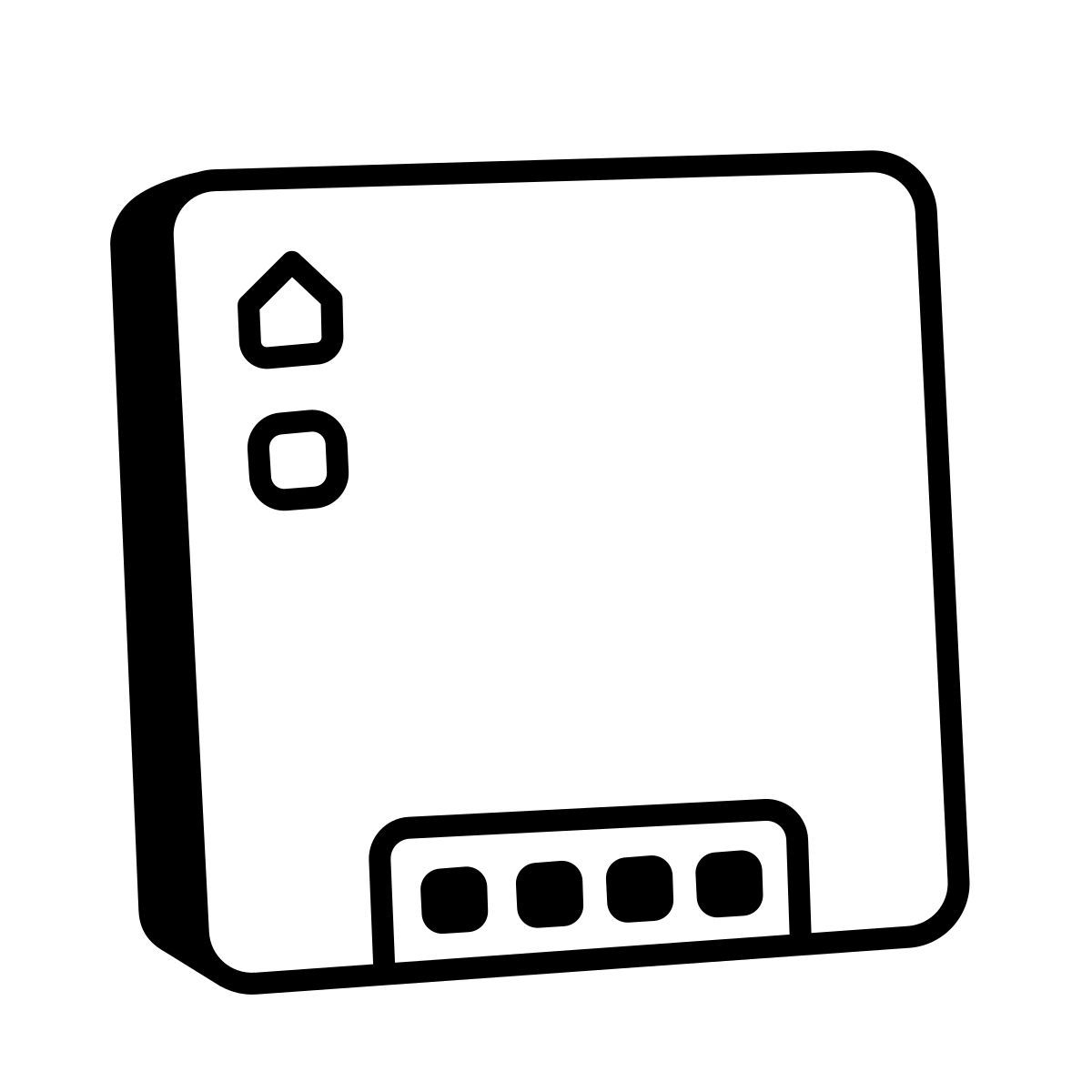 comic style desktop icon