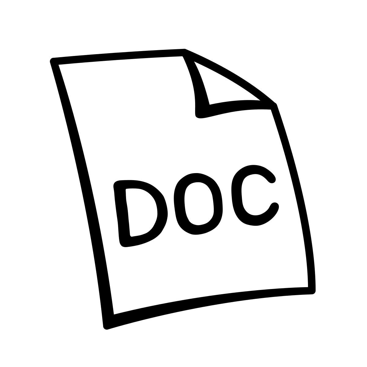 comic style doc icon