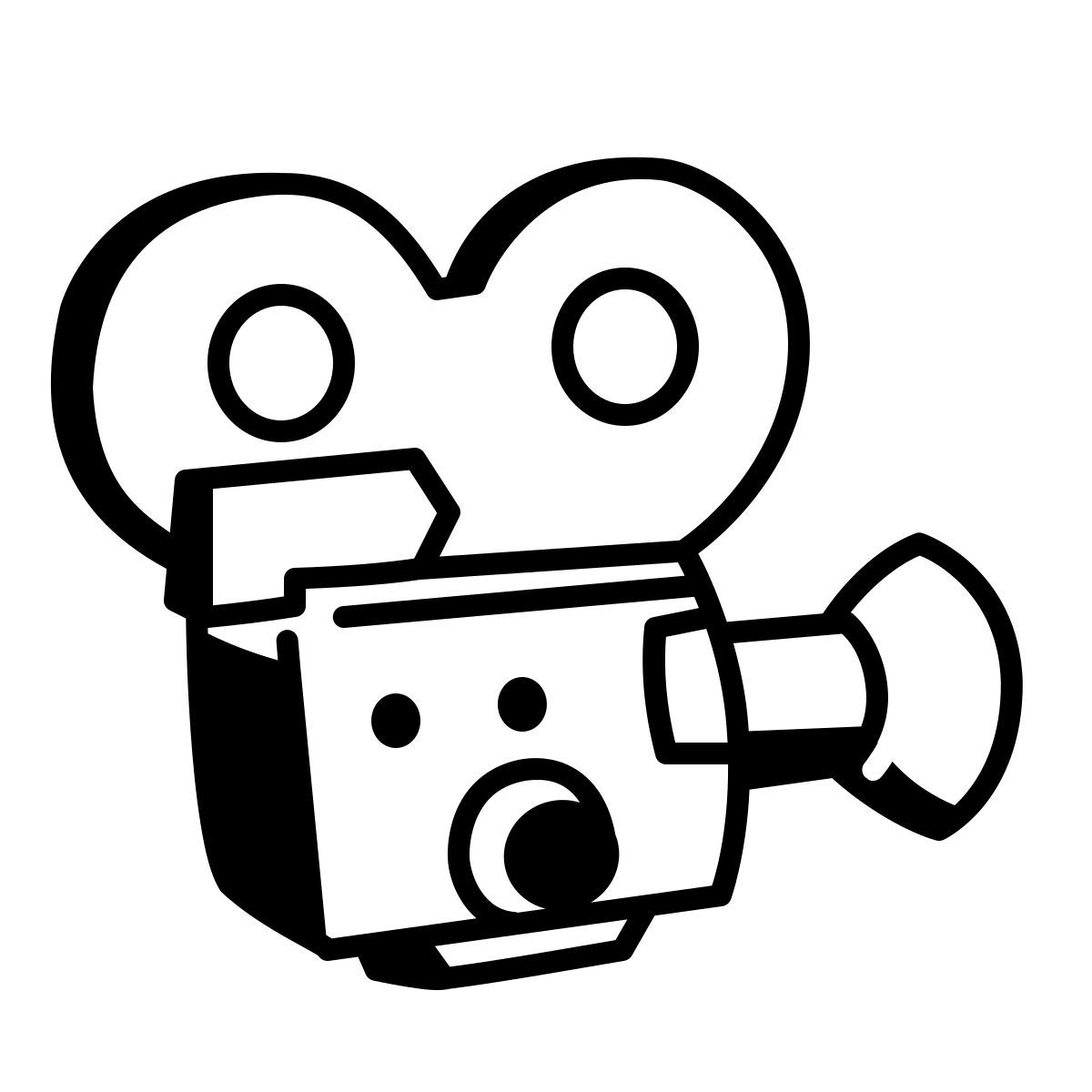 comic style documentary icon