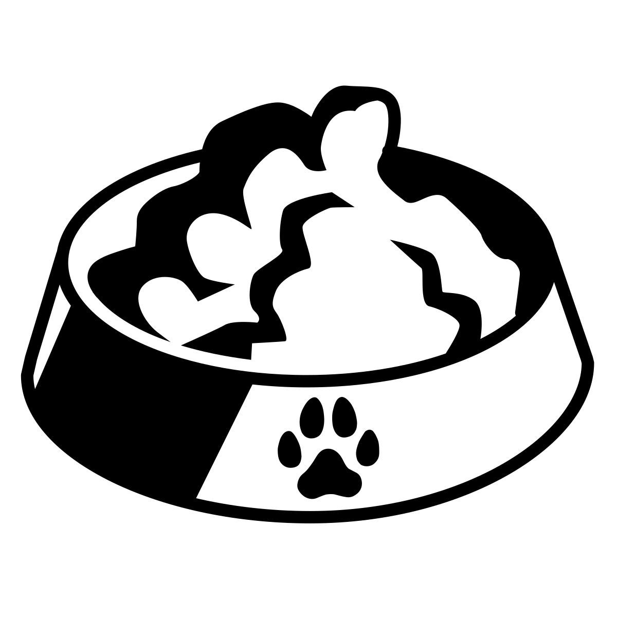 comic style gamelle pour chien icon