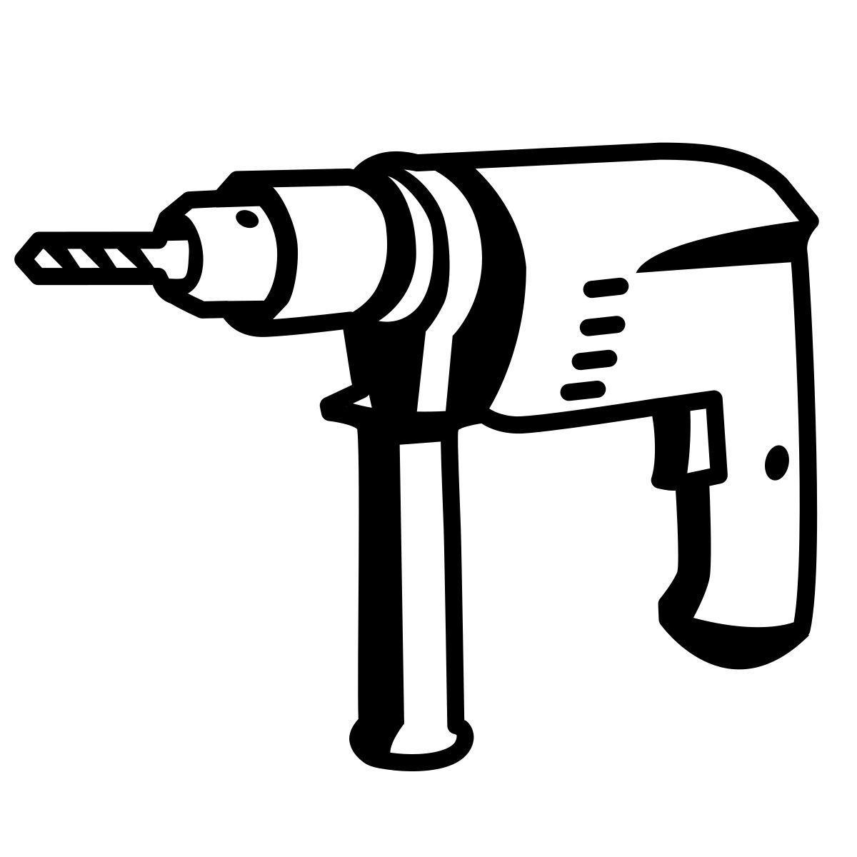 comic style 钻头 icon