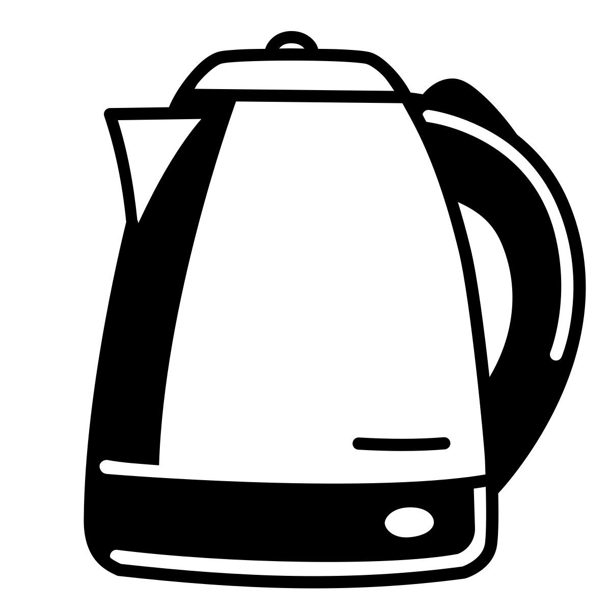 comic style bouilloire icon
