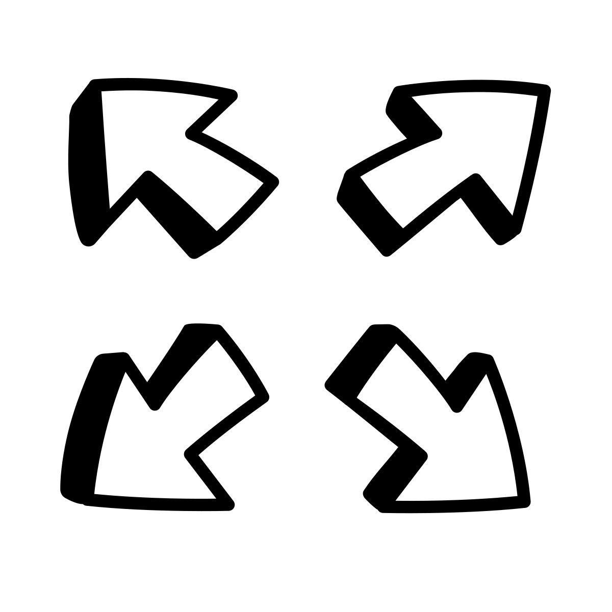 comic style expand icon