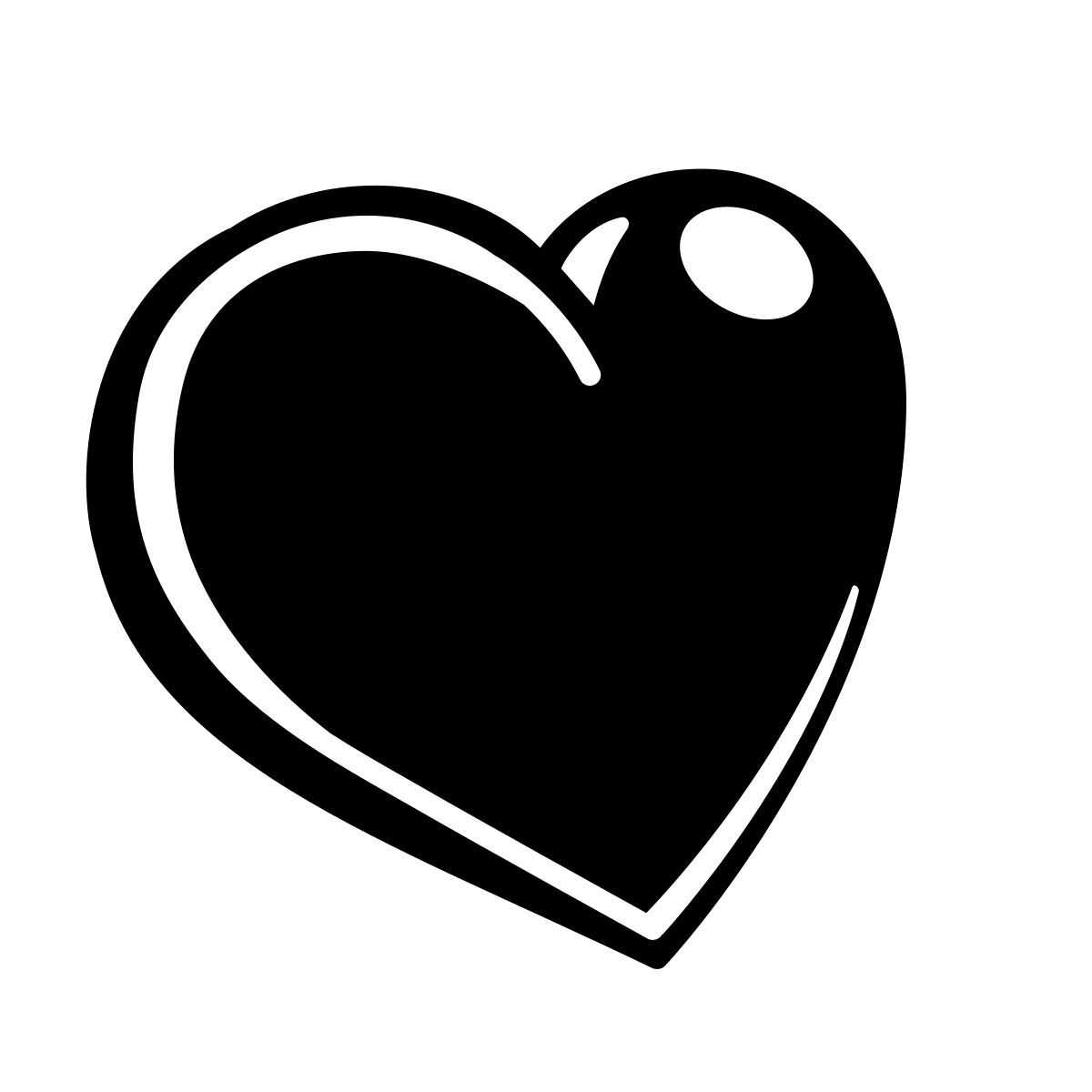 comic style mi piace riempito icon
