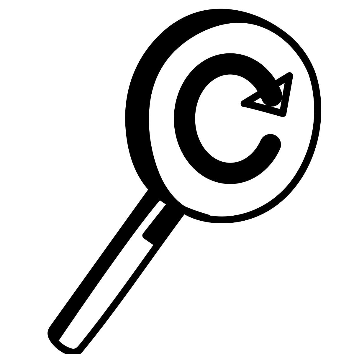 comic style find and replace icon