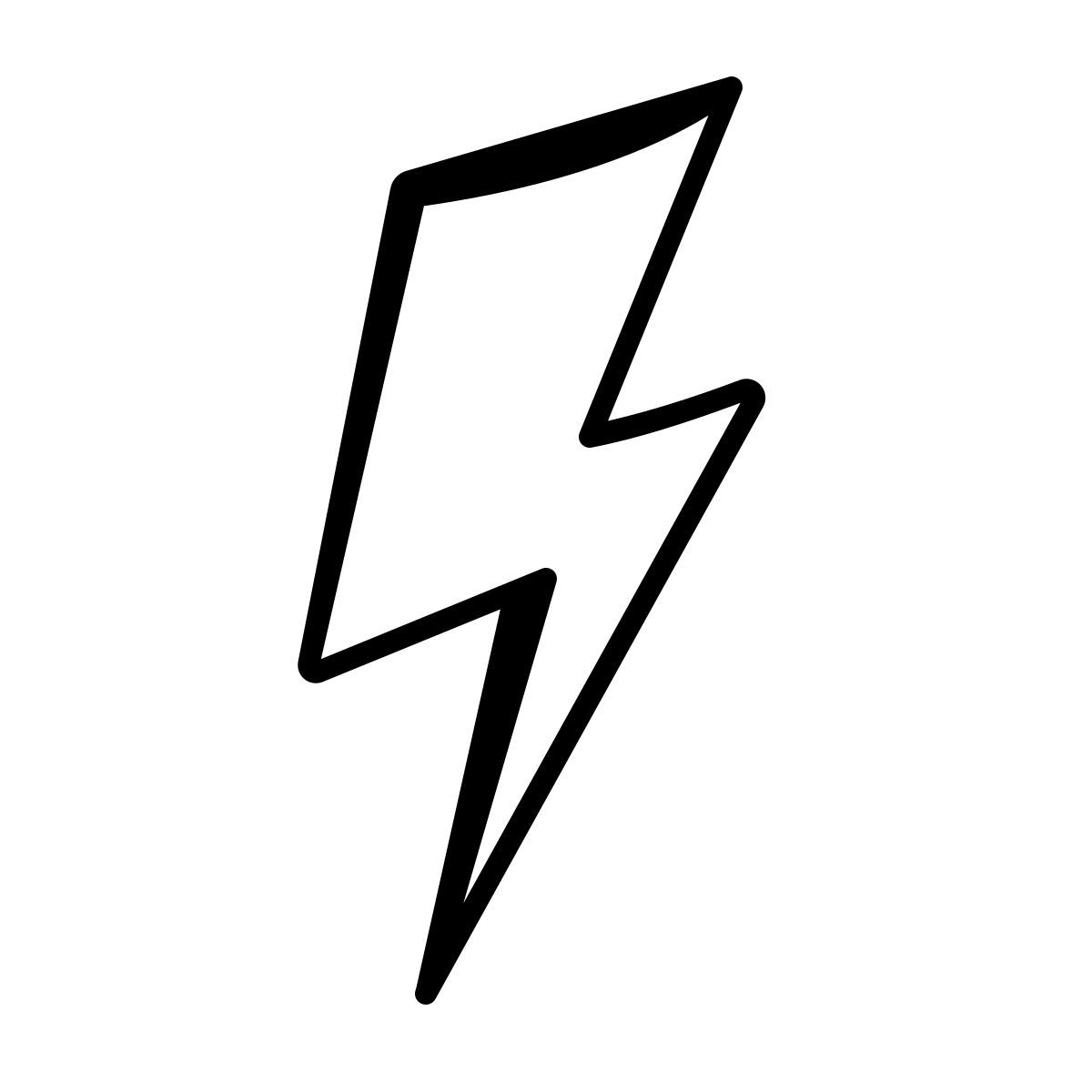 comic style flash on icon