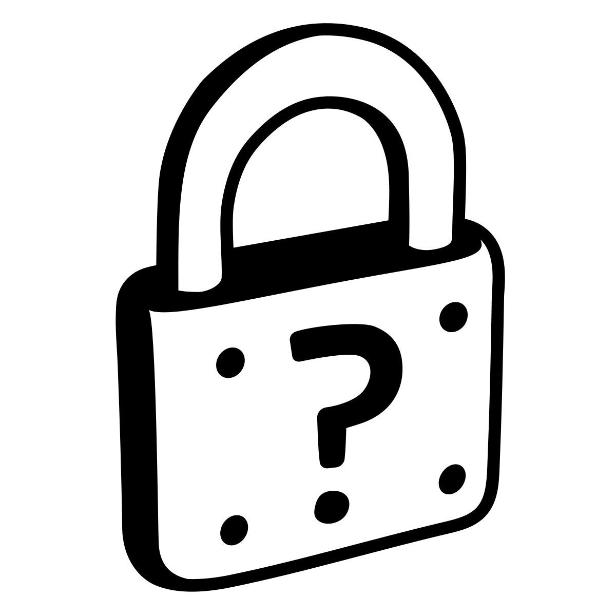 comic style forgot password icon