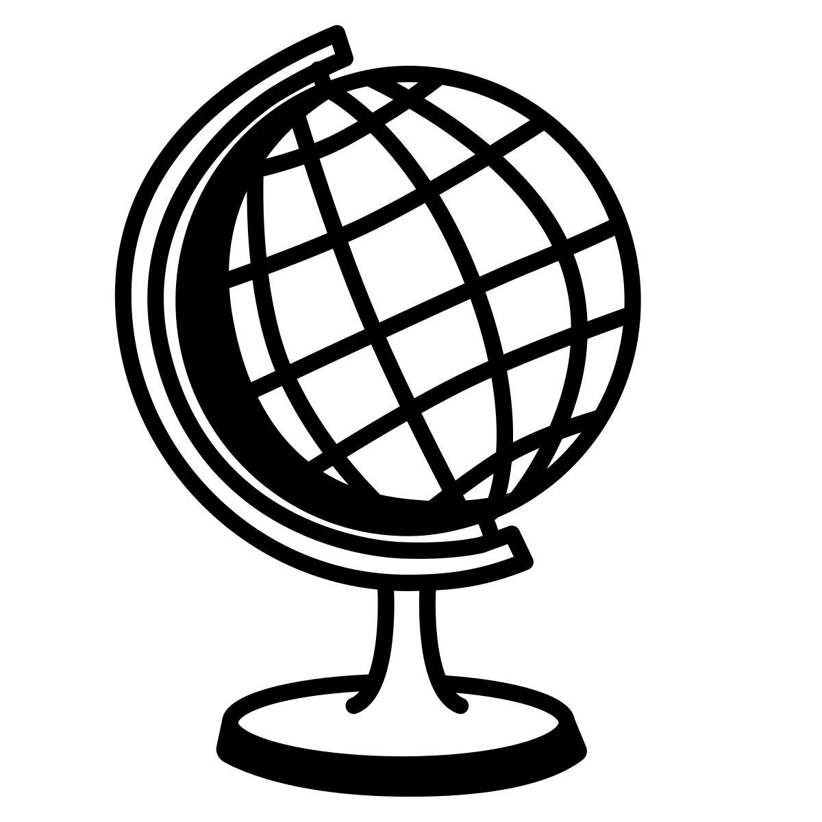 comic style geografia icon