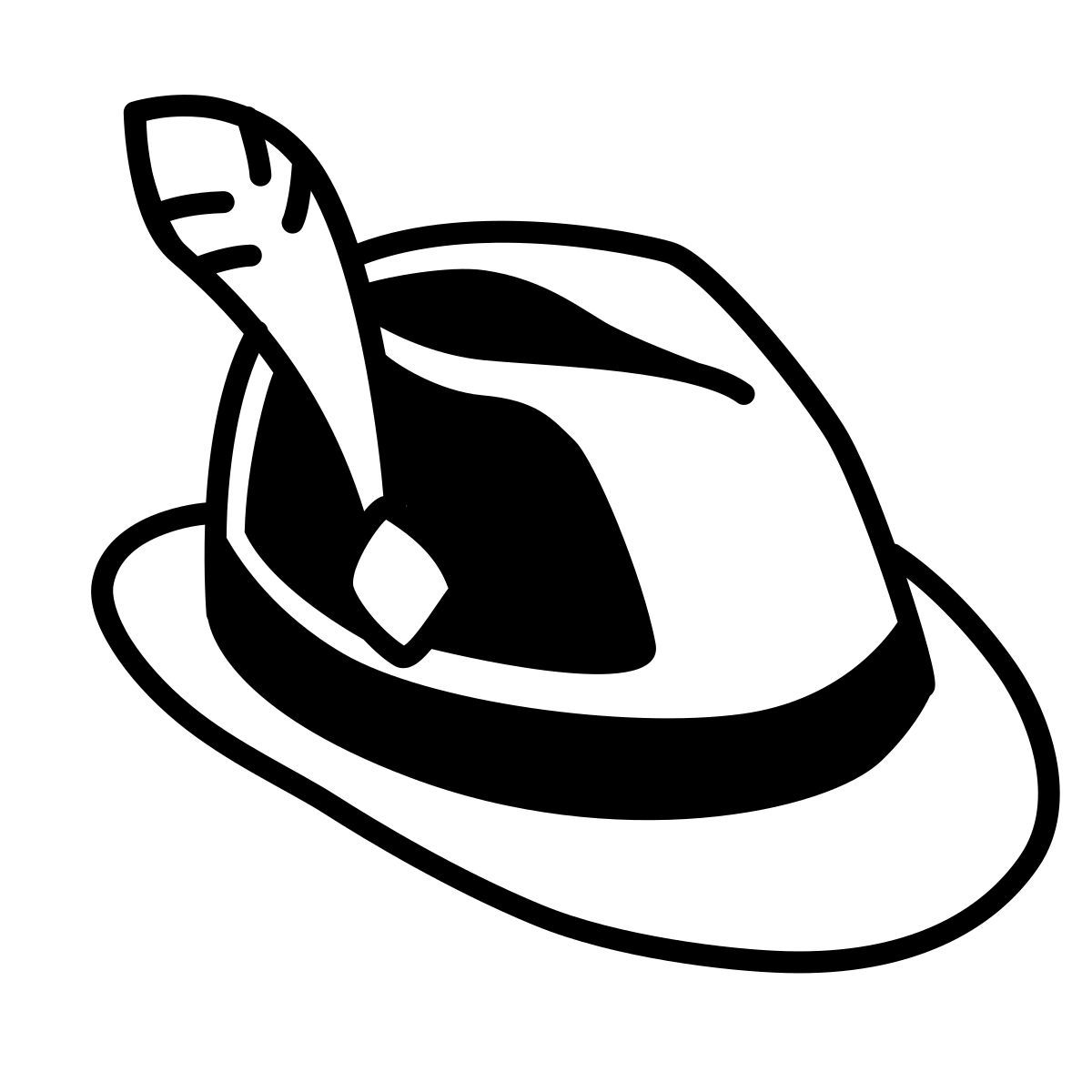 comic style cappello tedesco icon