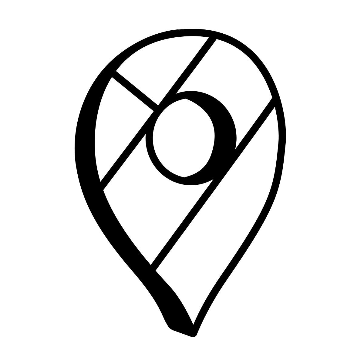 comic style google maps nuovo icon