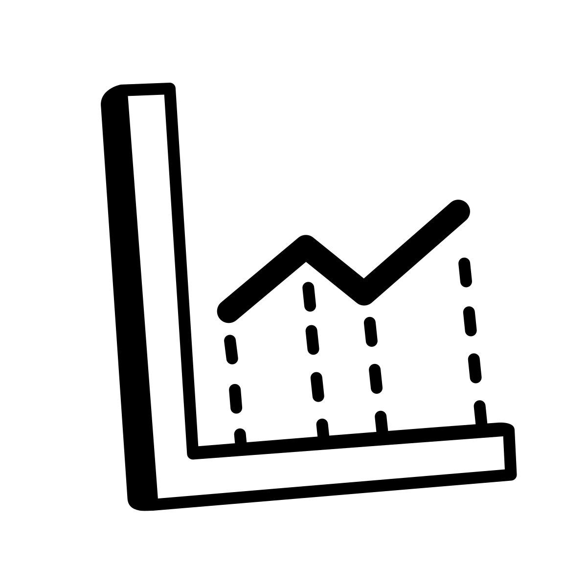 comic style グラフ icon