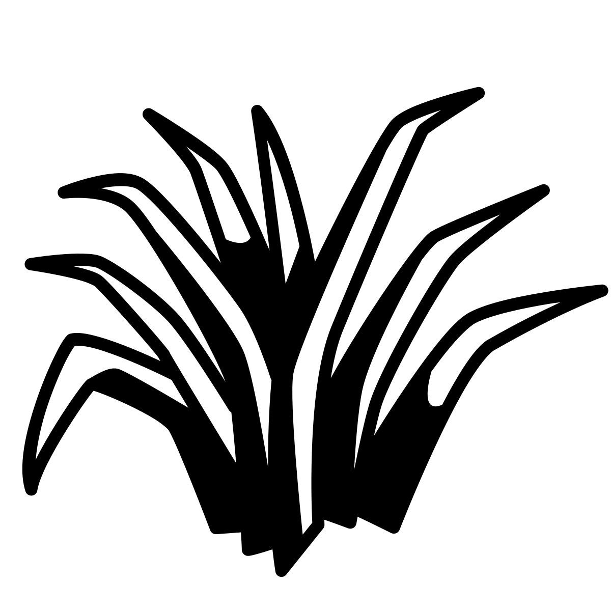 comic style erba icon
