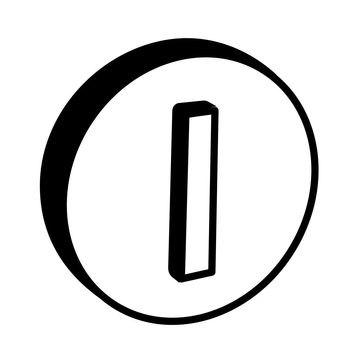 comic style hibernar icon