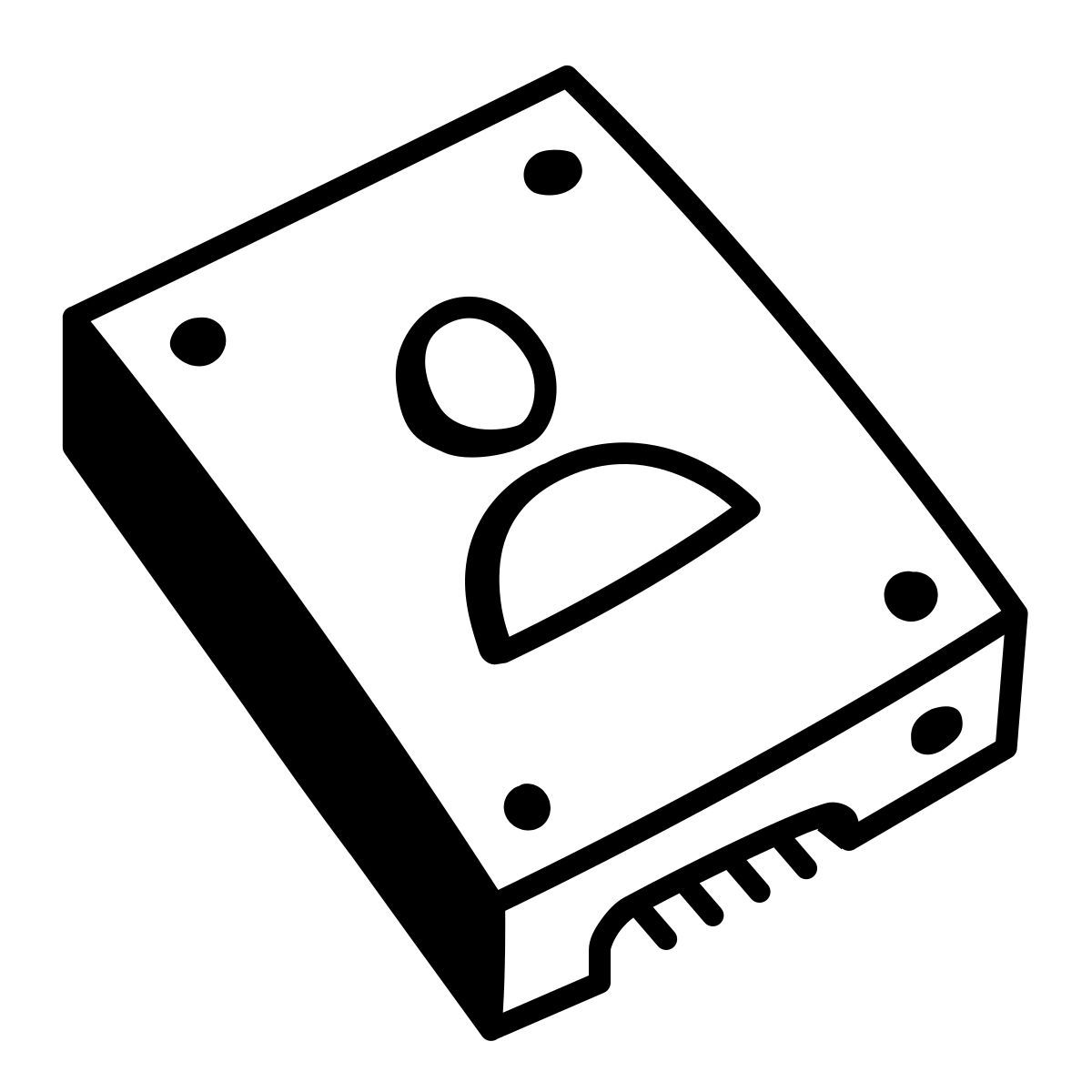 comic style servidor individual icon