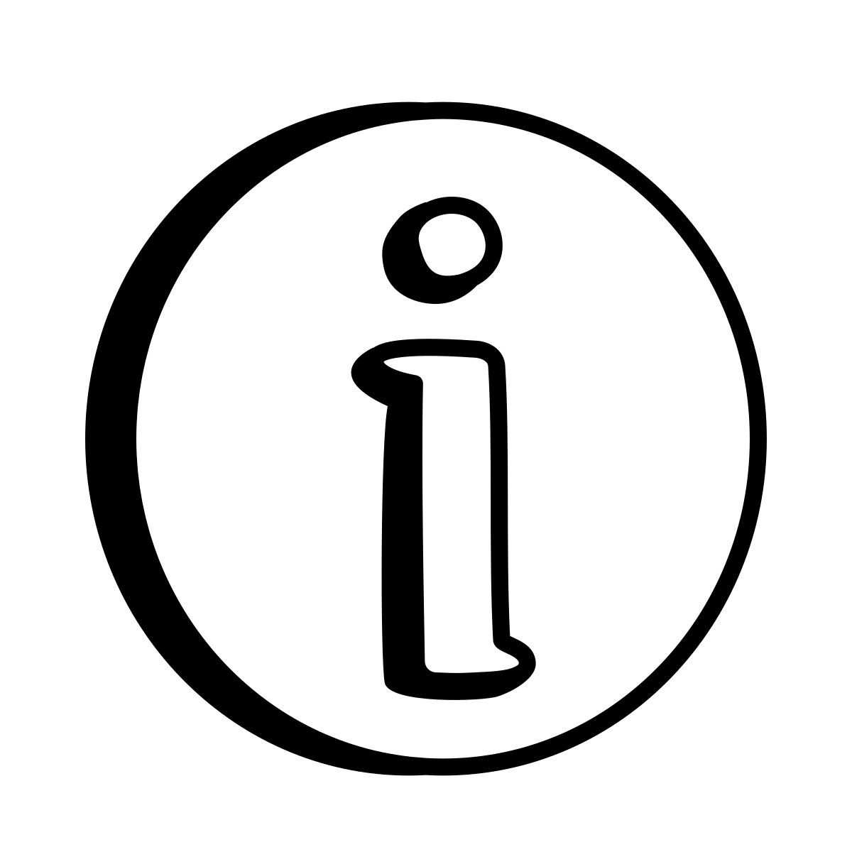 comic style informazioni icon