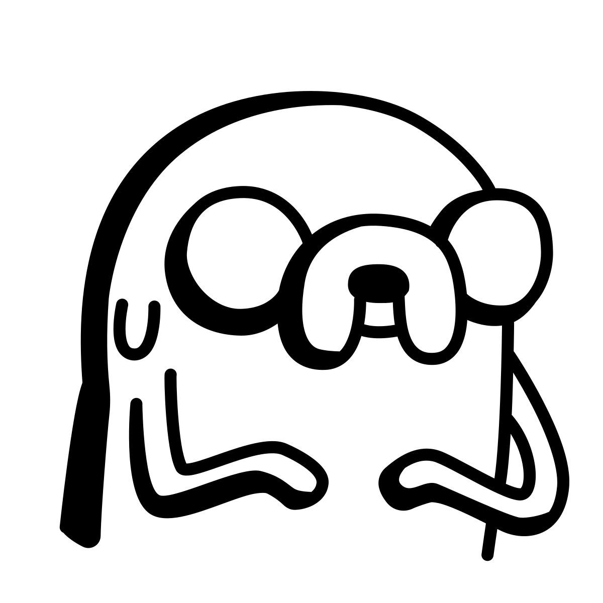 comic style jake icon