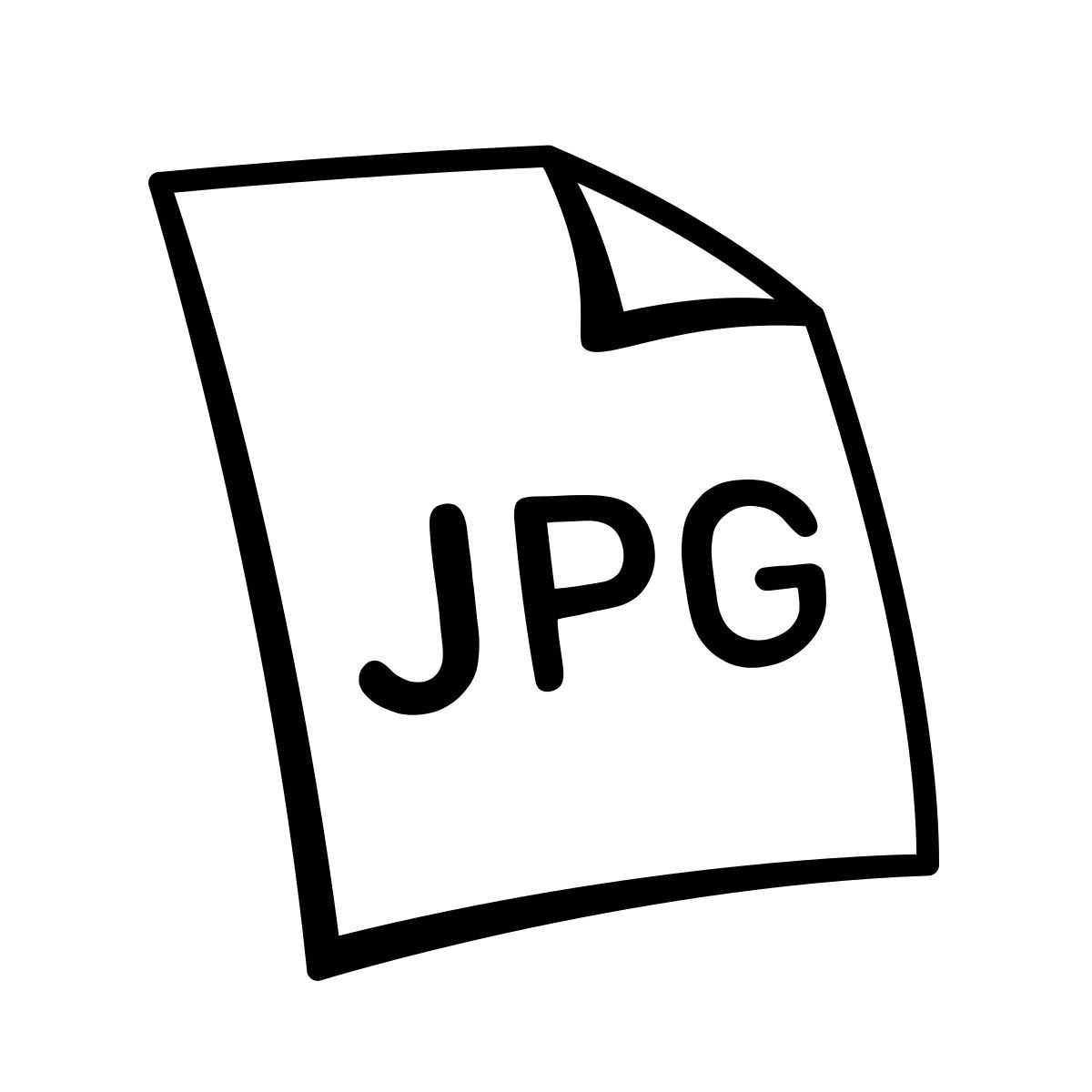 comic style jpg icon