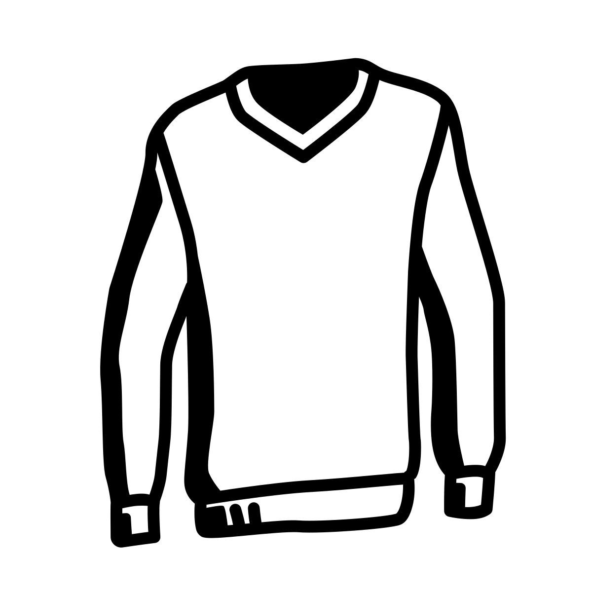 comic style jumper icon