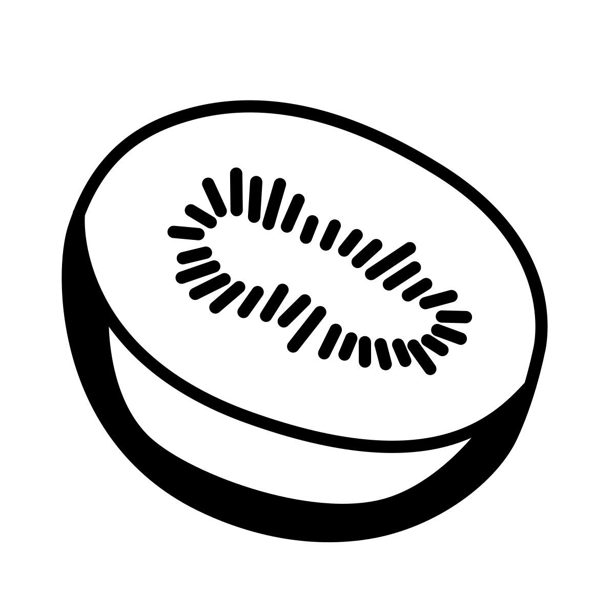 comic style киви icon