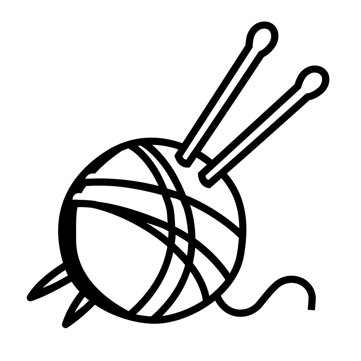 comic style 针织球 icon