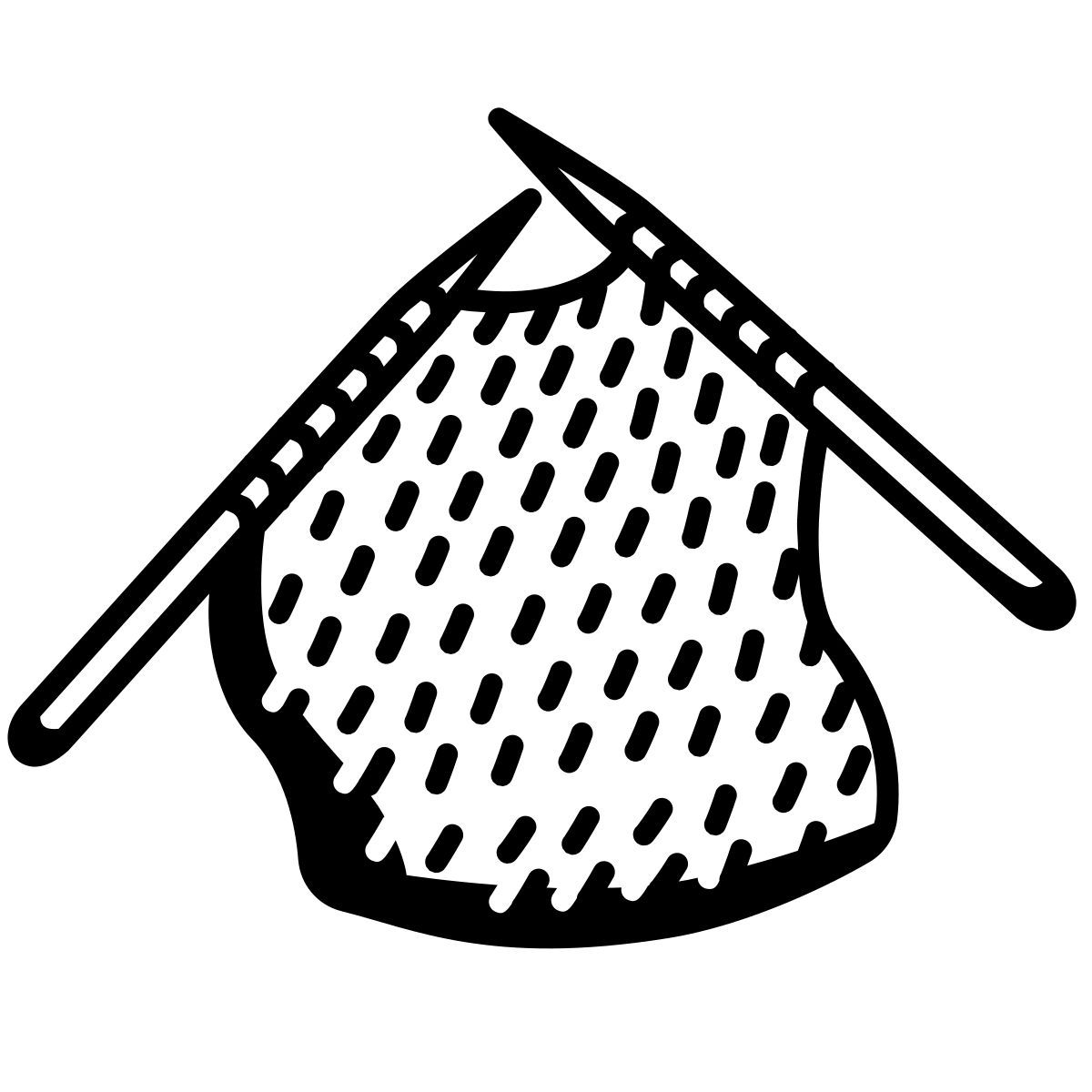 comic style lavoro a maglia icon