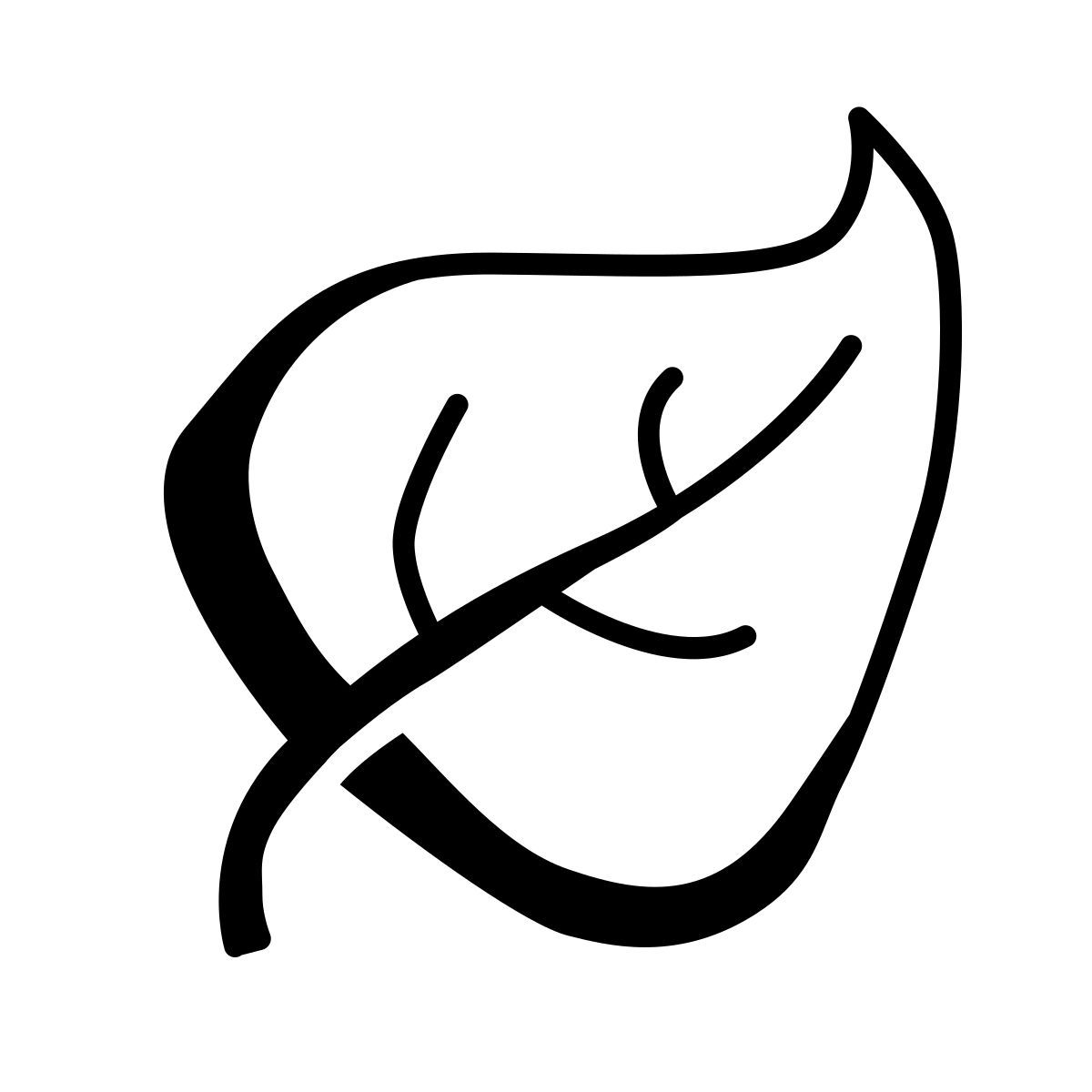 comic style 叶 icon