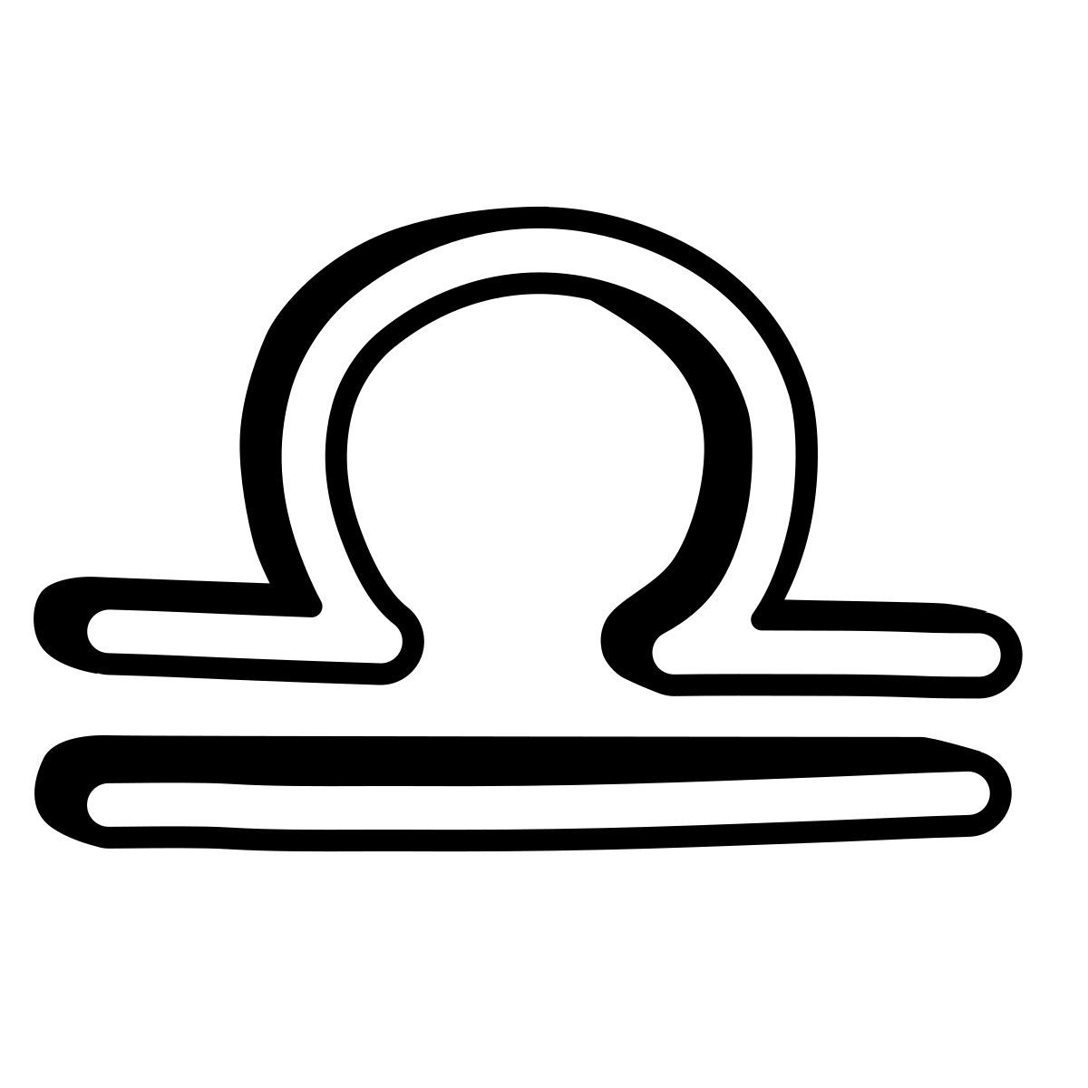 comic style balance icon