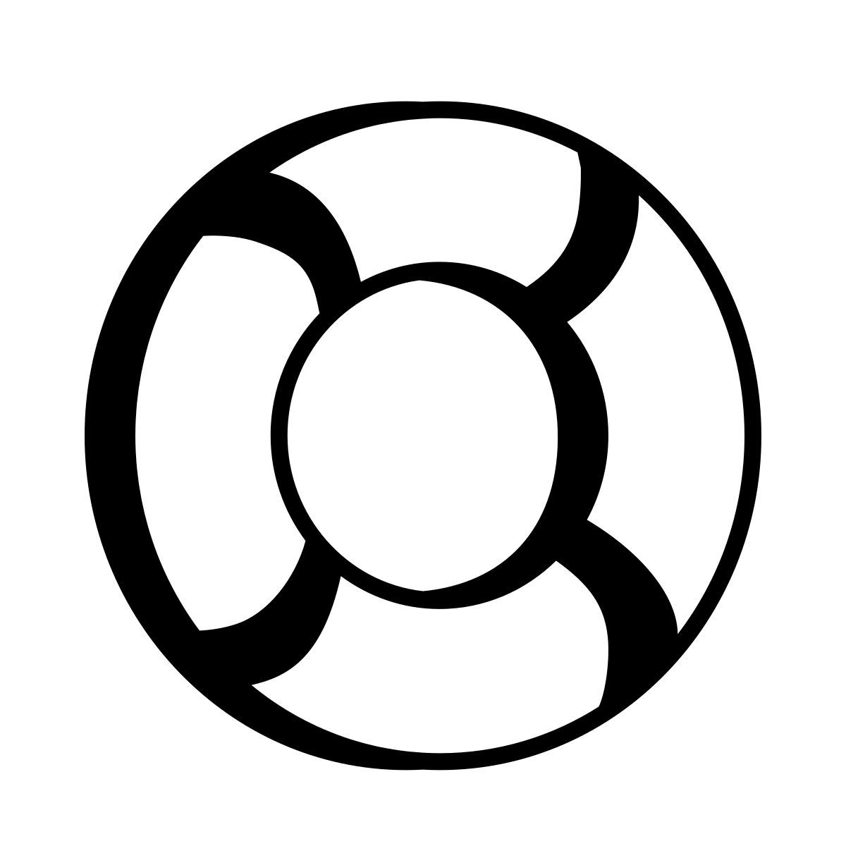 comic style 救命浮輪 icon