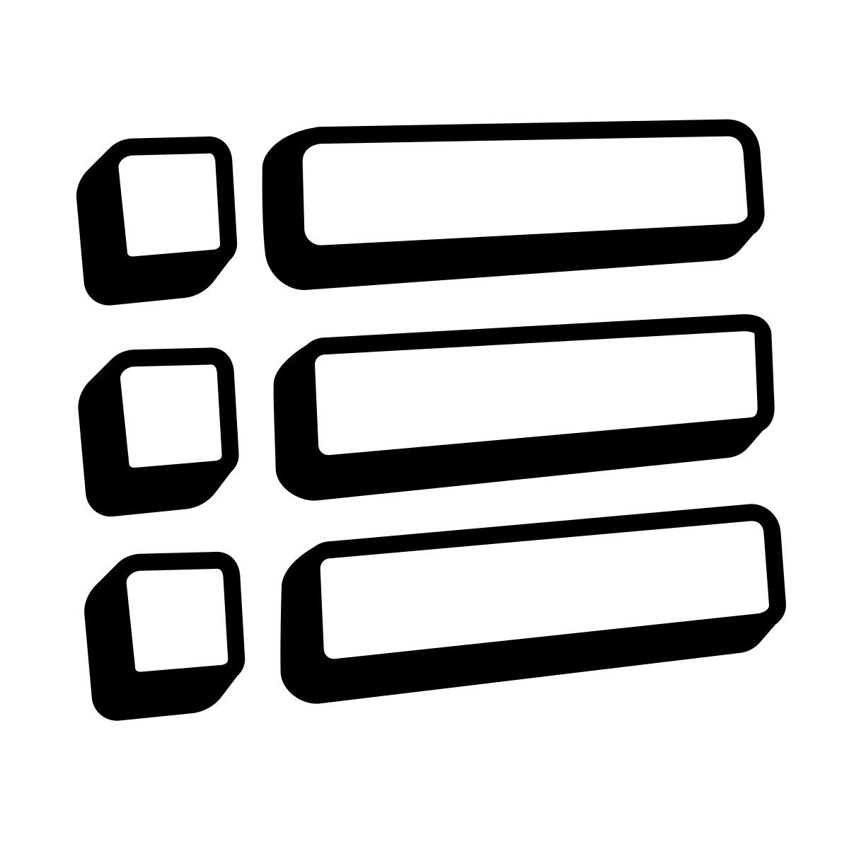 comic style lista icon