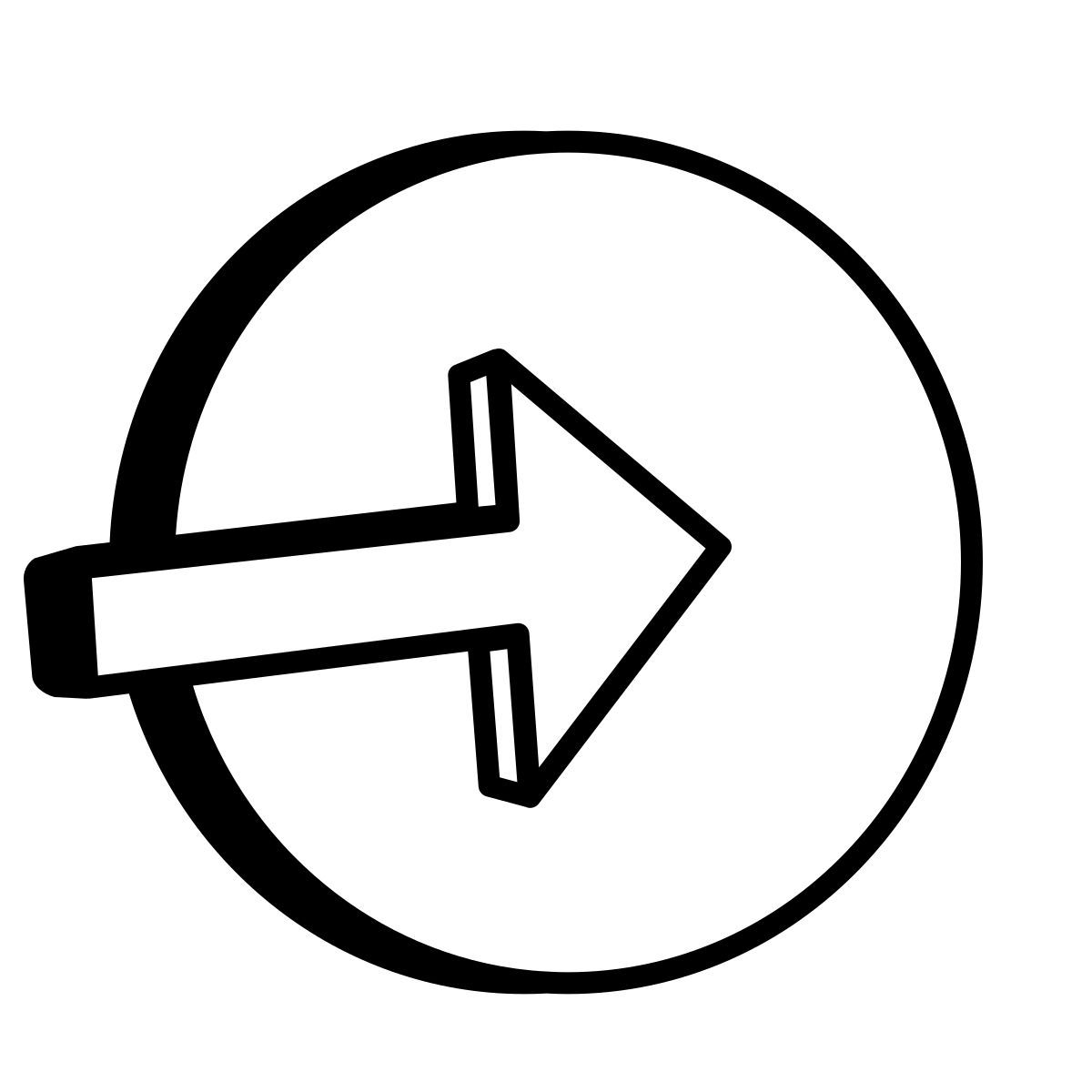 comic style login icon