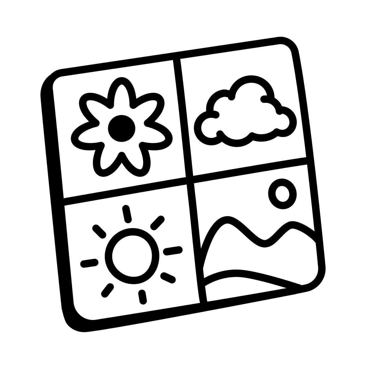 comic style icone medie icon