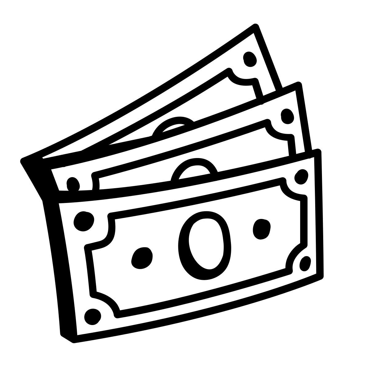 comic style 钱 icon