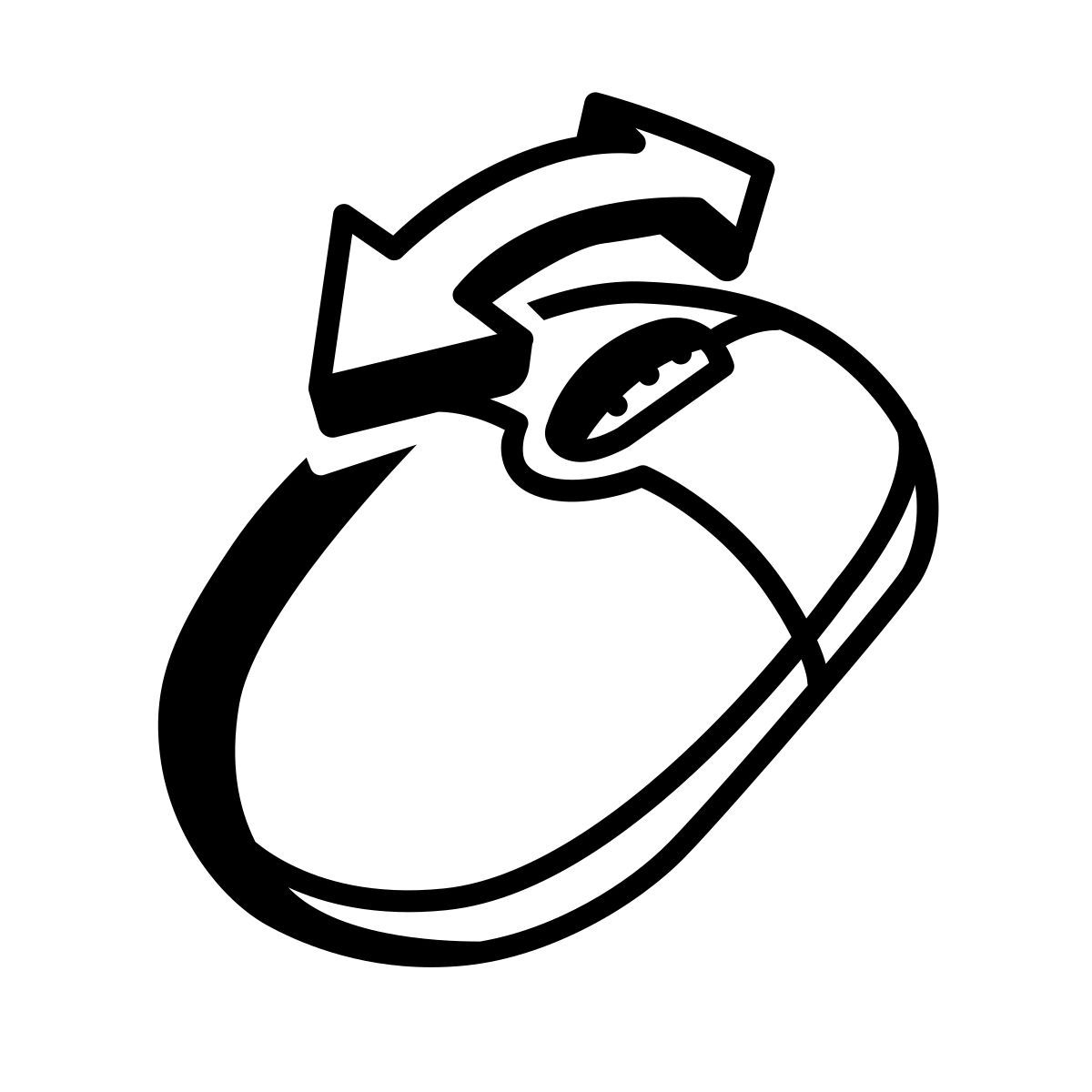 comic style rolagem do mouse icon