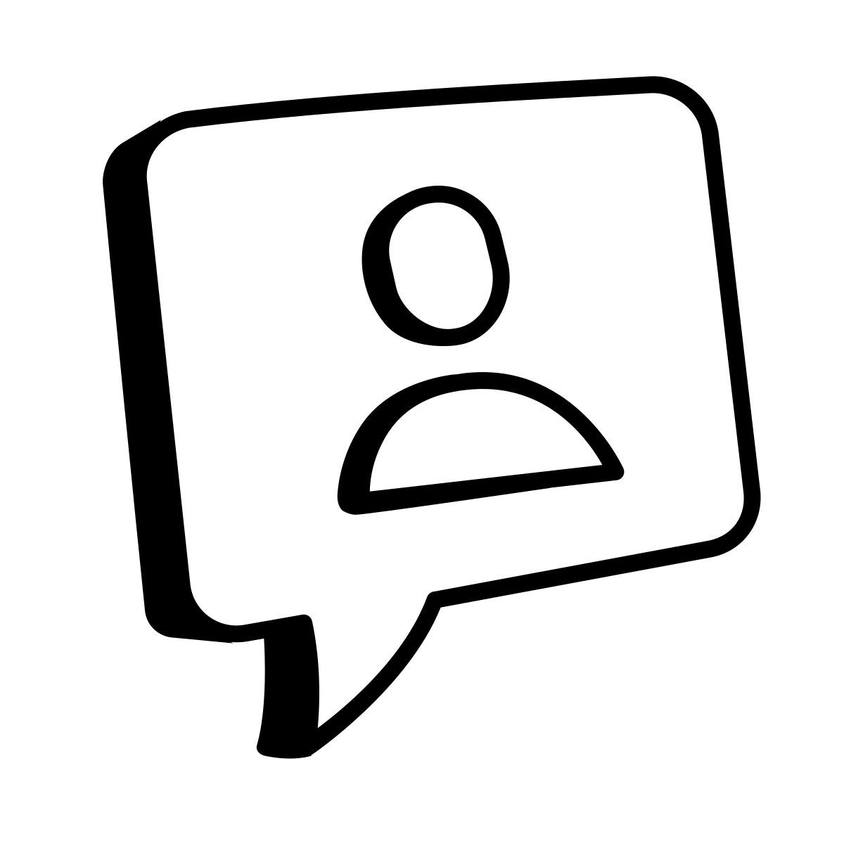 comic style mi tema icon