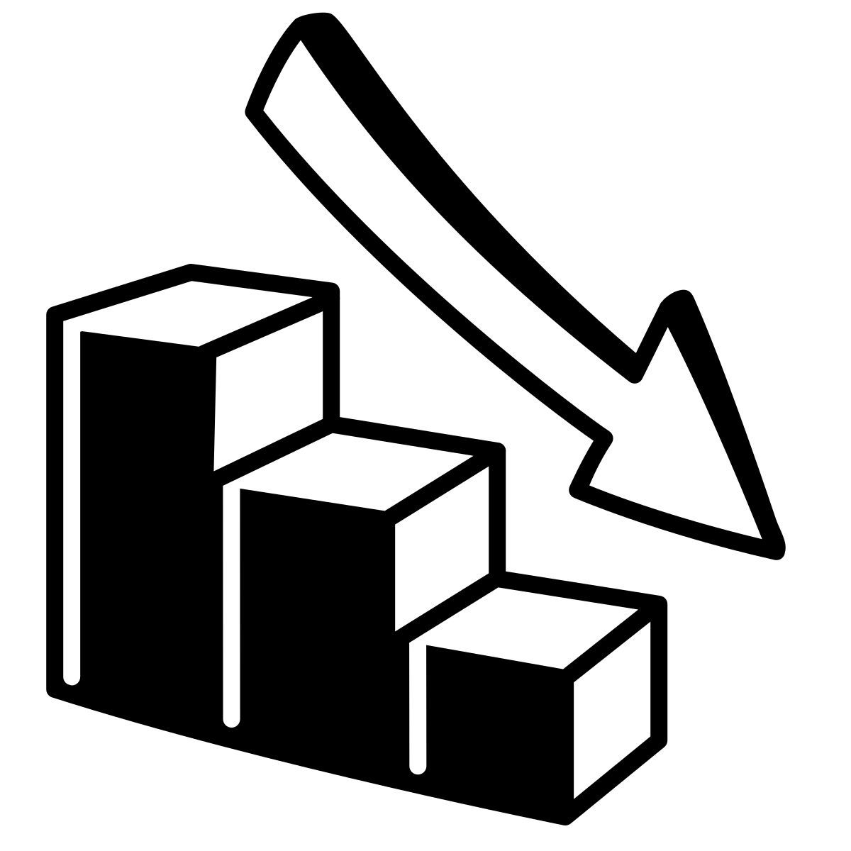 comic style dinámica negativa icon