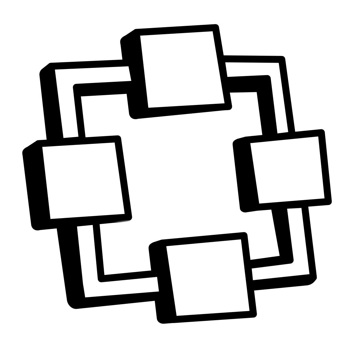 comic style 네트워크 icon